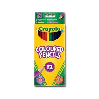 12 coloring pencils in tin with globe pencil sharpener novelty gift fun art desk