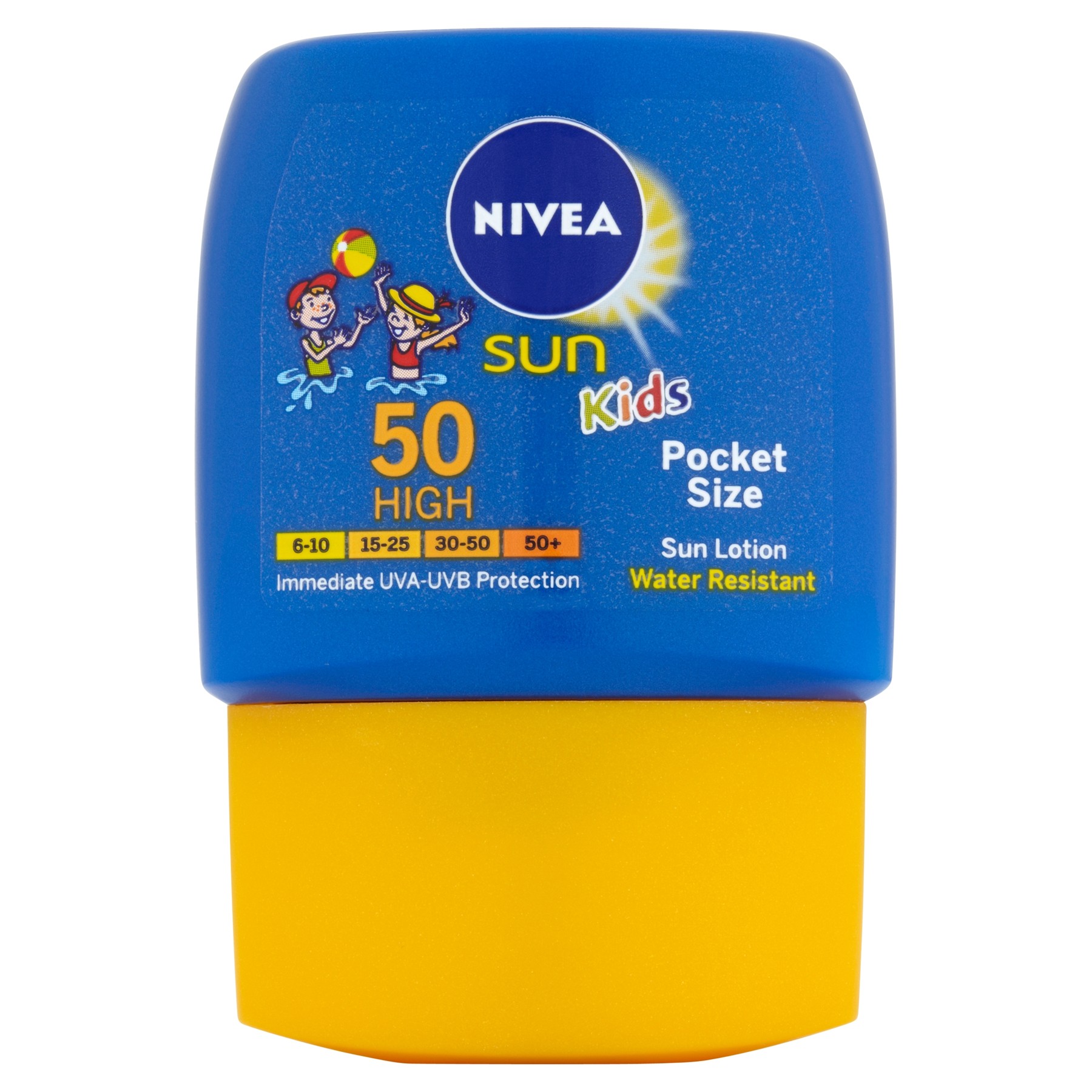 Nivea Childrens Sun Cream Pocket Size F50 50ml (BD254562)