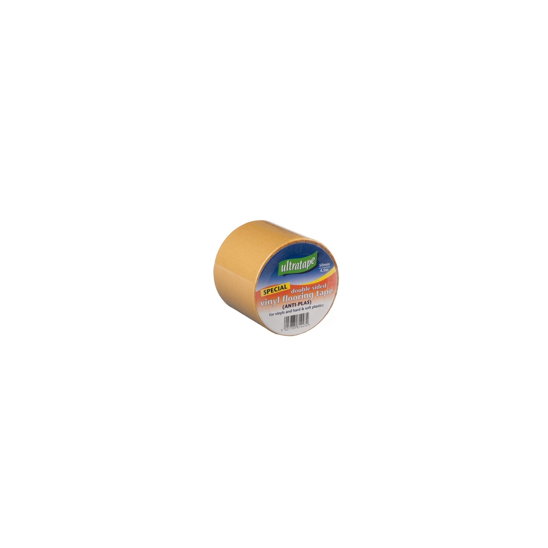 Ultratape Double Sided Vinyl Flooring Tape 50mm x 4.5m (PR504.5DSTR12) Ultratape Double Sided Vinyl Flooring Tape 50mm x 4.5m (PR504.5DSTR12)